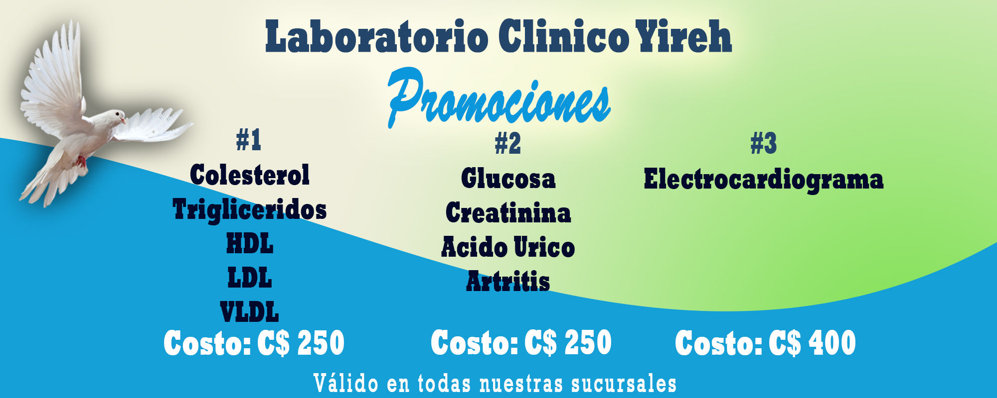 Promcion laboratorio yireh